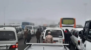 انخفاض الرؤية الأفقية على الطرق بسبب الشبورة الكثيفة يهدد سلامة السير اليوم